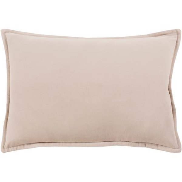 Surya Surya CV005-1319 Cotton Velvet Pillow Cover - Taupe - 13 x 19 x 0.25 in. CV005-1319